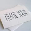 STEEL PETAL PRESS Gifts THANK YOU!! CARD