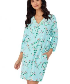 CHARLES KOMA AND SONS INC 3/4 SLEEVE SLEEPSHIRT SONG BIRDS Sleepwear Collection