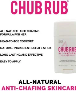 MED ZONE PRODUCTS, LLC CHUB RUB ANTI-CHAFING STICK Accessories 10 MED ZONE PRODUCTS, LLC CHUB RUB ANTI-CHAFING STICK Accessories