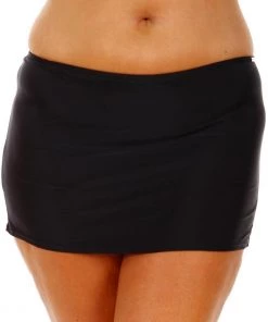 CAPRIOSCA SWIMWEAR PLAIN SKIRTED BOTTOM