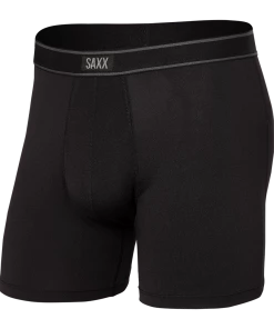 SAXX UNDERWEAR Men's Underwear DAYTRIPPER BB FLY BLACK
