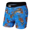SAXX UNDERWEAR Men's Underwear VIBE BOXER BRIEF BLUE YEAR OF THE TIGER