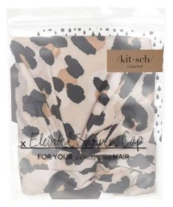 KIT SCH LUXE SHOWER CAP LEOPARD Final Clearance Sale 13 KIT SCH LUXE SHOWER CAP LEOPARD Final Clearance Sale