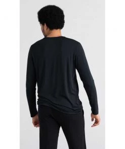 SAXX UNDERWEAR Men's Underwear SLEEPWALKER LS POCKET TEE 7 SAXX UNDERWEAR Men's Underwear SLEEPWALKER LS POCKET TEE