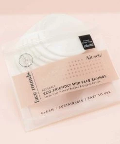 KIT SCH Final Clearance Sale MINI FACE ROUNDS 7 PC IVORY