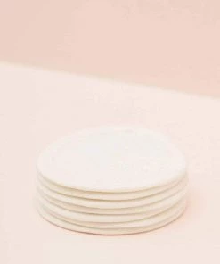 KIT SCH Final Clearance Sale MINI FACE ROUNDS 7 PC IVORY