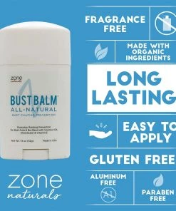 MED ZONE PRODUCTS, LLC BUST BALM CHAFING PREVENTION Accessories