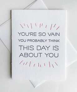 STEEL PETAL PRESS SO VAIN CARD Gifts