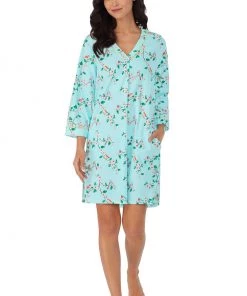 CHARLES KOMA AND SONS INC 3/4 SLEEVE SLEEPSHIRT SONG BIRDS Sleepwear Collection