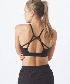GLYDER GALLERY RIVER BRA BLACK Athleisure