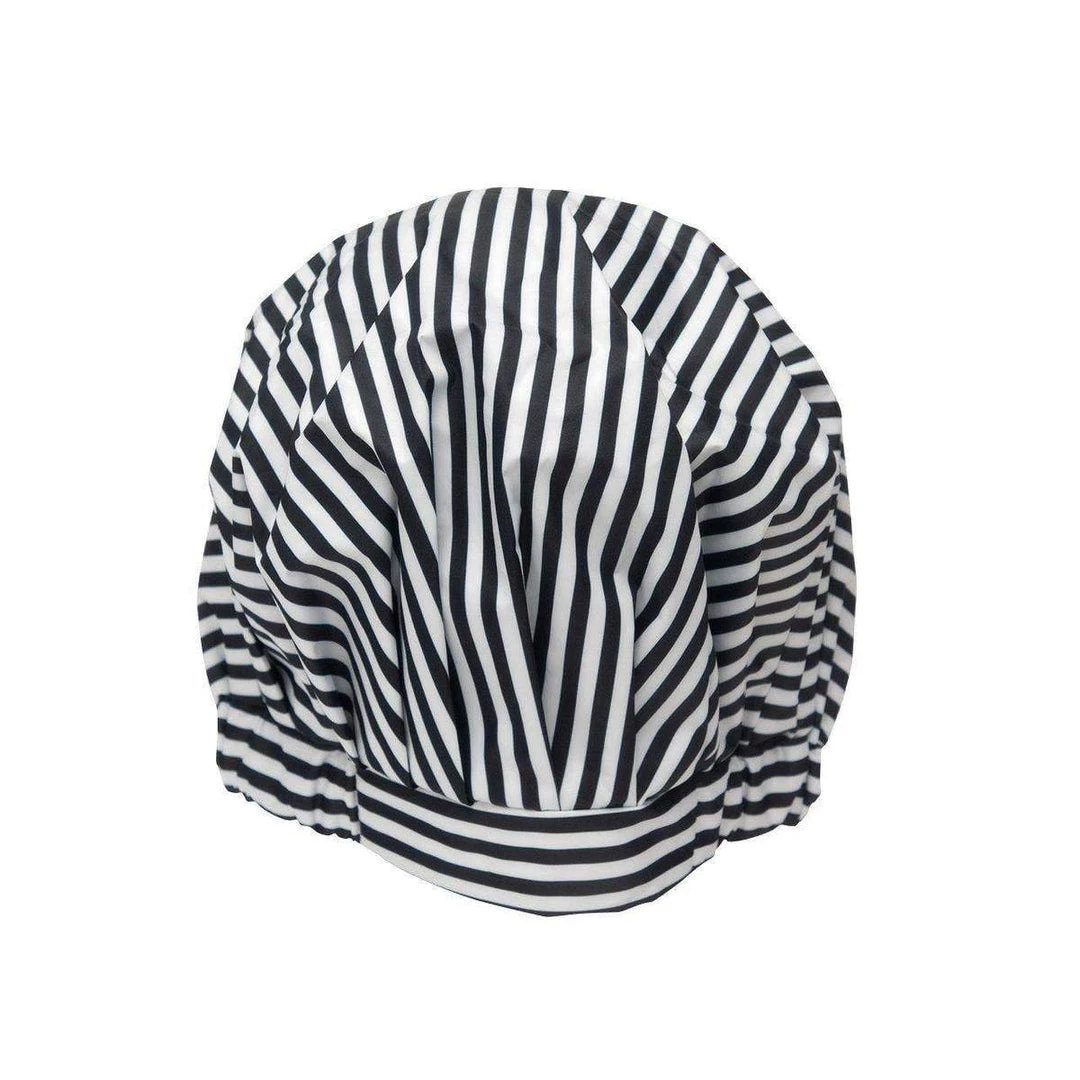 KIT SCH LUXE SHOWER CAP STRIPE Final Clearance Sale 6 KIT SCH LUXE SHOWER CAP STRIPE Final Clearance Sale