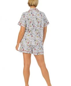 CHARLES KOMA AND SONS INC CLASSIC SHORTY PJ SET TAKEOUT
