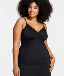MONTELLE INTIMATES INC MONTE CHEMISE BLACK Sleepwear Collection