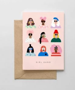 SPAGHETTI & MEATBALLS LLC GIRL GANG CARD