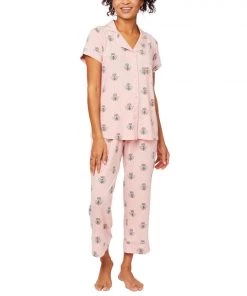 THE CAT'S PAJAMAS PIMA KNIT CAPRI