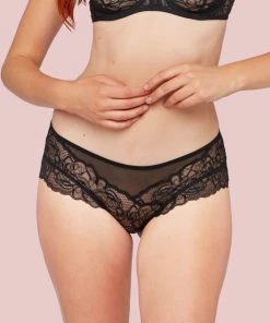 NOELLE WOLF SOUL HIPSTER BLACK Panties