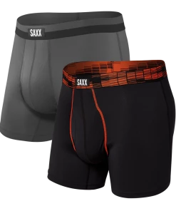SAXX UNDERWEAR SPORTS MESH FLY 2PK Men's Underwear