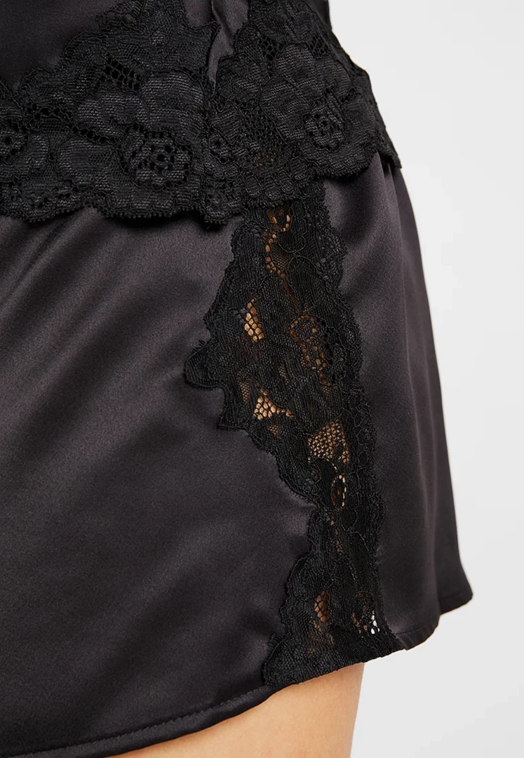 CHARLES KOMA AND SONS INC LACE TRIM CAMI SHORT PJ SET Sleepwear Collection 7 CHARLES KOMA AND SONS INC LACE TRIM CAMI SHORT PJ SET Sleepwear Collection