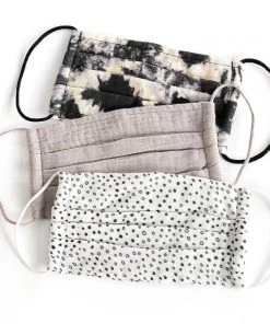 KIT SCH COTTON FACE MASK 3 PC NEUTRAL