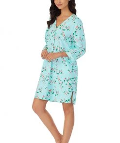 CHARLES KOMA AND SONS INC 3/4 SLEEVE SLEEPSHIRT SONG BIRDS Sleepwear Collection