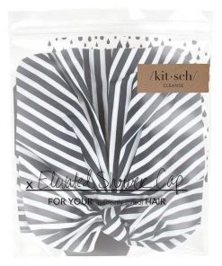 KIT SCH LUXE SHOWER CAP STRIPE Final Clearance Sale 12 KIT SCH LUXE SHOWER CAP STRIPE Final Clearance Sale