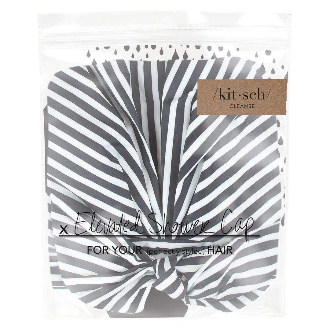 KIT SCH LUXE SHOWER CAP STRIPE Final Clearance Sale 7 KIT SCH LUXE SHOWER CAP STRIPE Final Clearance Sale