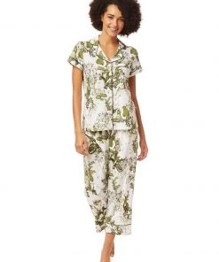 THE CAT'S PAJAMAS PIMA KNIT CAPRI