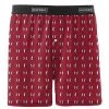 KICKEE PANTS SEASONAL MENS PRINT BOXER CRIMSON PENGUIN Final Clearance Sale