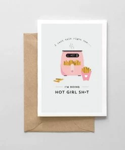 SPAGHETTI & MEATBALLS LLC I CANT TALK RIGHT NOW CARD