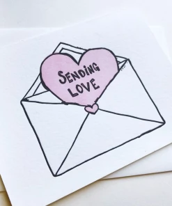STEEL PETAL PRESS Gifts LOVE ENVELOPE CARD