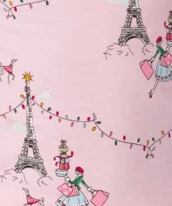 CHARLES KOMA AND SONS INC Sleepwear Collection CHRISTMAS IN PARIS PJ SET