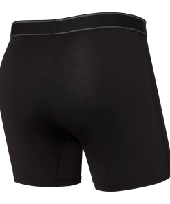 SAXX UNDERWEAR Men's Underwear DAYTRIPPER BB FLY BLACK