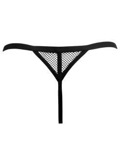 POUR MOI DARK ROMANCE THONG BLACK/ PINK 7 POUR MOI DARK ROMANCE THONG BLACK/ PINK