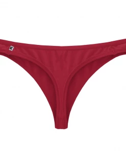 KICKEE PANTS SEASONAL WOMENS CLASSIC THONG + CRIMSON Panties
