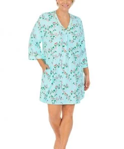 CHARLES KOMA AND SONS INC 3/4 SLEEVE SLEEPSHIRT SONG BIRDS Sleepwear Collection