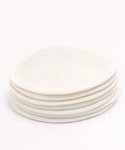 KIT SCH Final Clearance Sale MINI FACE ROUNDS 7 PC IVORY