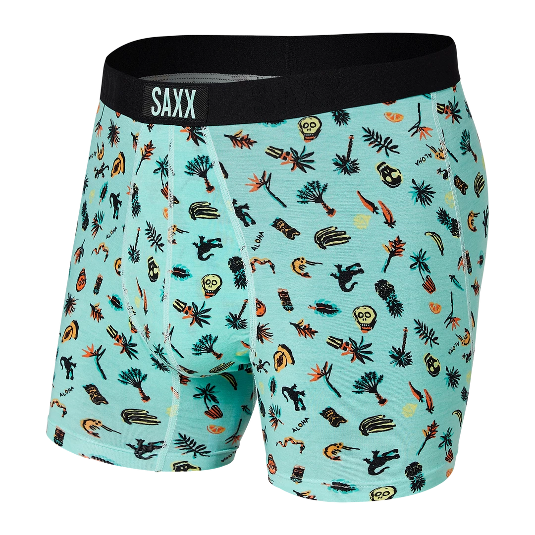 SAXX UNDERWEAR VIBE BOXER BRIEF MINT REMOTE 4 SAXX UNDERWEAR VIBE BOXER BRIEF MINT REMOTE