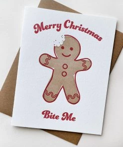 STEEL PETAL PRESS BITE ME CARD Gifts