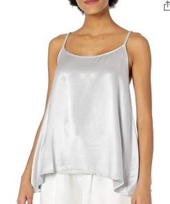 PJ HARLOW DAISY SATIN BRAIDED CAMI