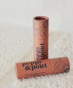 POPPY & POUT LIP BALM POMEGRANATE Gifts