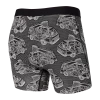 SAXX UNDERWEAR Men's Underwear VIBE BOXER BRIEF BLACK VAN LIFE 2 SAXX UNDERWEAR Men's Underwear VIBE BOXER BRIEF BLACK VAN LIFE