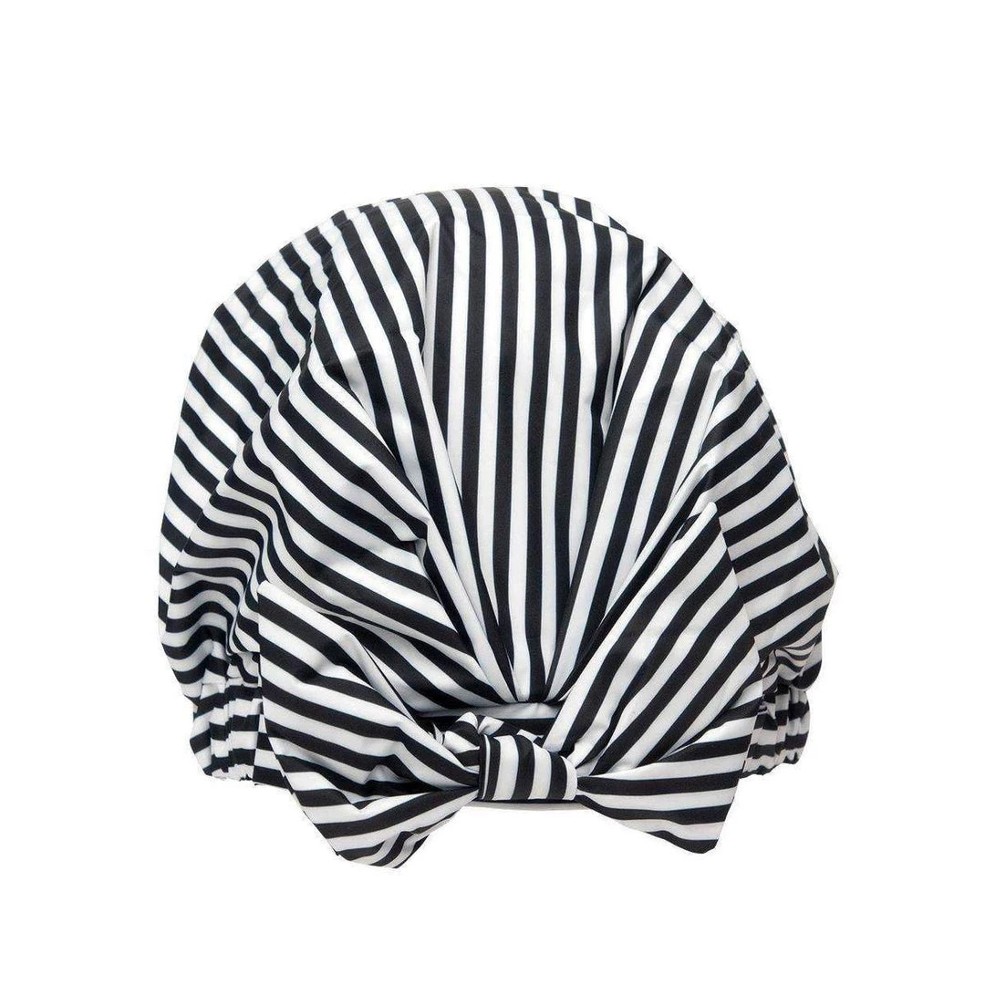 KIT SCH LUXE SHOWER CAP STRIPE Final Clearance Sale 5 KIT SCH LUXE SHOWER CAP STRIPE Final Clearance Sale