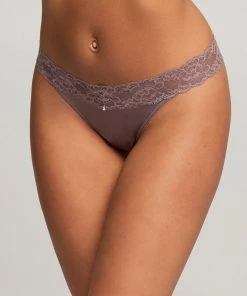 MONTELLE INTIMATES INC ALMOND SPICE THONG Panties