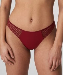 VAN DE VELDE Panties EAST END THONG RED BOUDOIR