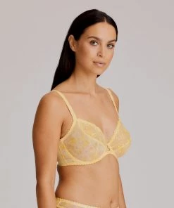 VAN DE VELDE WILD FLOWER DEEP PLUNGE BALCONY Bras